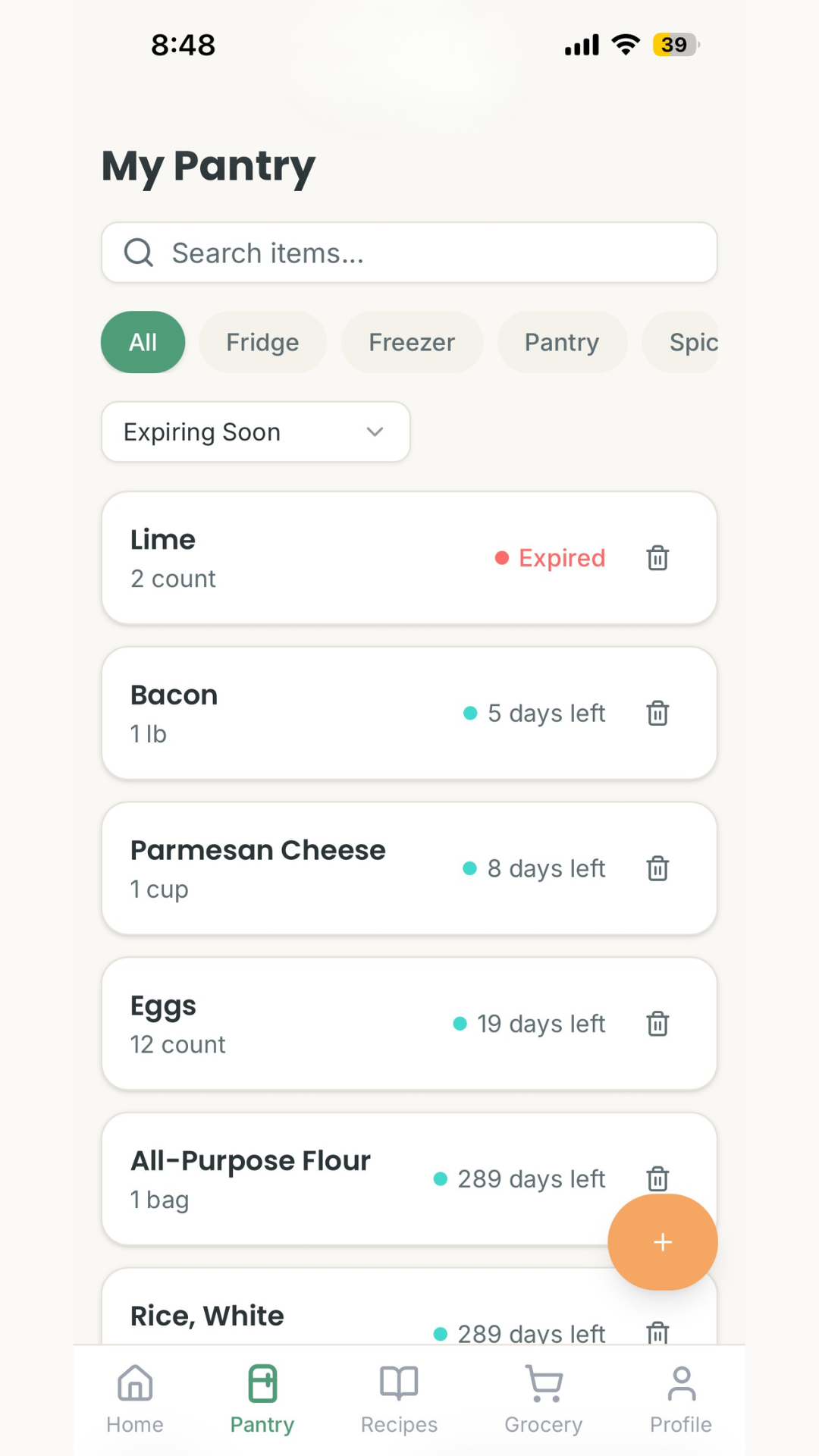 Calfo pantry